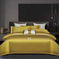 2021 New 120S horse cotton high-end embroidery Four sets 1 8 bed 2 0 beds