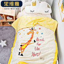 Children summer cool by baby air conditioner by summer thin quilt kindergarten summer by baby small quilt cotton washable