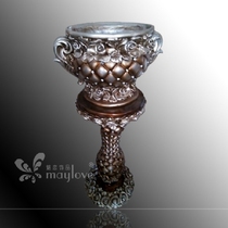 New Roman Corner Cup Flower Pot Flower Plate Flower Plate Fashion Magnesium Oxide Vase Home Accessories