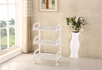 Triple trolley beauty cart with no stroller cart Easy Trolley Rack Retro Car