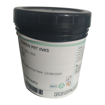 UV glass screen printing ink glass bottle and flat glass substrate rigid ABS PS PC material ink