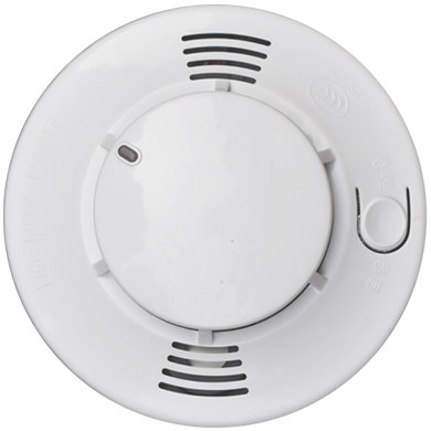 消防独立式烟感报警器火灾烟雾探测器海湾有线温感家用无线烟感器