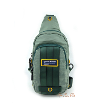 Mens new skew cross-pack sports casual bag Oxford Cloth Fashion Tide Chest Bag Riding Canvas