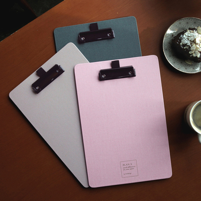 韩国正品full实用布面商务办公a4文件夹板学生写生板子硬垫写字板