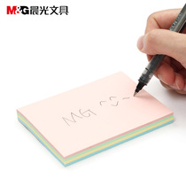 Morning light post-it note paper creative stickers Color Pepsi stickers Notice stickers for students with tearable note book stickers
