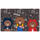 Korean anime bear desk pad customized cute girl laptop large game mouse pad customization Korean anime bear desk pad customized cute girl laptop large game mouse pad customization