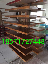Wuhan stair pedal manufacturers custom rubber wood beech wood red oak log step board free door installation