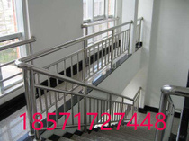 Customized stainless steel stair handrail guardrail outdoor railing aluminum magnesium brushed column polymer handrail guardrail delivery