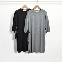 Dance Performance Costume Unisex Large Split Modern Kung Fu Kimono Jazz Practice Costume Stage Performance Costume