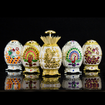 European toothpick box press type automatic pop-up creative high-end home restaurant storage box portable personalized toothpick tube