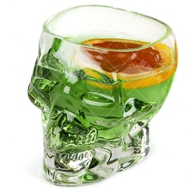 First Gia Wine With Creative Glass Cups Skulls Head Wine Glasses Bar KYT Whisky Cocktails Wine Glass Skulls Cup