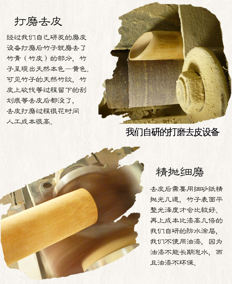 竹子流水器鱼缸装饰造景喷泉竹筒流水加湿器循环水摆件招财过滤器
