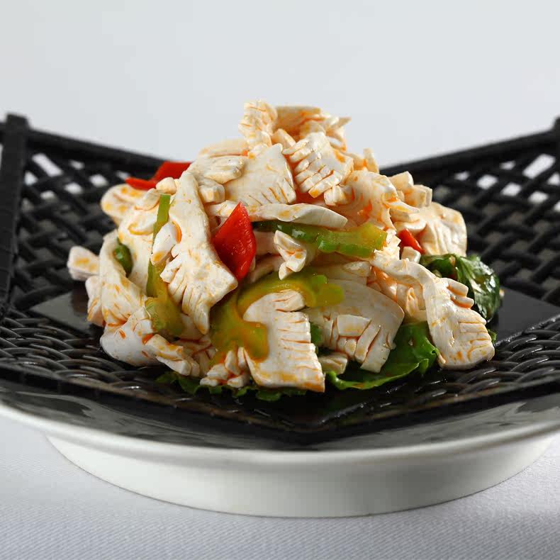 【齐善食品_素腰片】素食魔芋粉制品仿荤素腰片美味健康斋菜