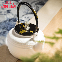 (Tea room matching) Youmingtang electric pottery stove tea stove white clay pot high temperature tea ceramic pot boiling water teapot