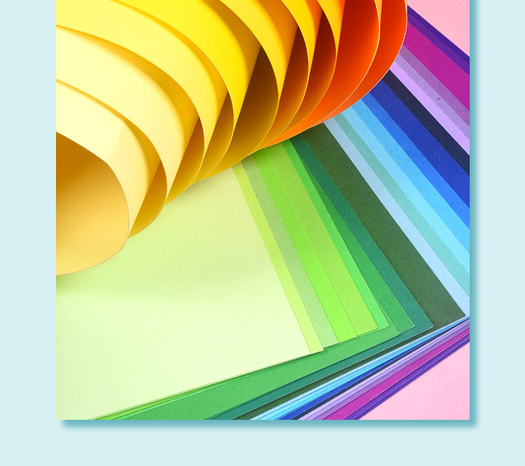 彩色硬卡纸大张幼儿园儿童手工纸学生8k4开厚卡纸黑白绘画贺卡纸