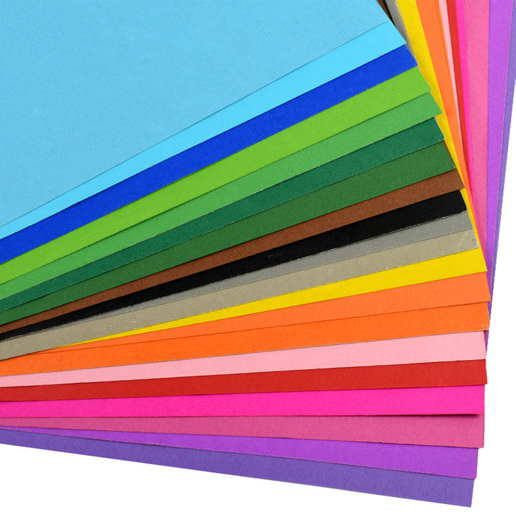 8k卡纸 8开彩色硬卡纸大张200g厚卡纸幼儿园diy手工绘画卡纸包邮_7折