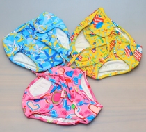 New baby swimming pool baby childrens swimsuit double leak-proof urine-proof swimming trunks for infants and young men and women unlimited repetition