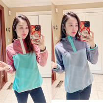 2-30 fried chicken looks good 22 new patagania female elastic soft and thin grip suede blouse