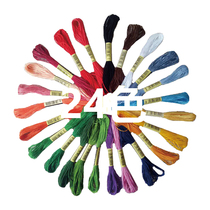Newbie entry Embroidery thread Embroidery thread Cross stitch thread Wiring cotton thread DIY handmade material package New product