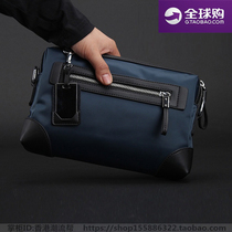 Hong Kong mens handbag man bag large capacity Oxford cloth handbag handbag handbag bag nylon casual bag tide