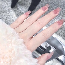 Nail patch soft patch nail nail self-adhesive nail top avocado green 2021 new nail