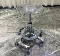 New Hairdresser Chairs Daikon Stool Back Stainless Steel Nail Hairdresser Chair Rotating Lift