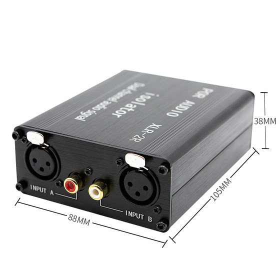 PENGXUN XLR-2R 전문 오디오 차단기 듀얼 채널 XLR Lotus Converter는 현재 사운드 소음 강화를 제거합니다. PENGXUN XLR-2R 전문 오디오 차단기 듀얼 채널 XLR Lotus Converter는 현재 사운드 소음 강화를 제거합니다.