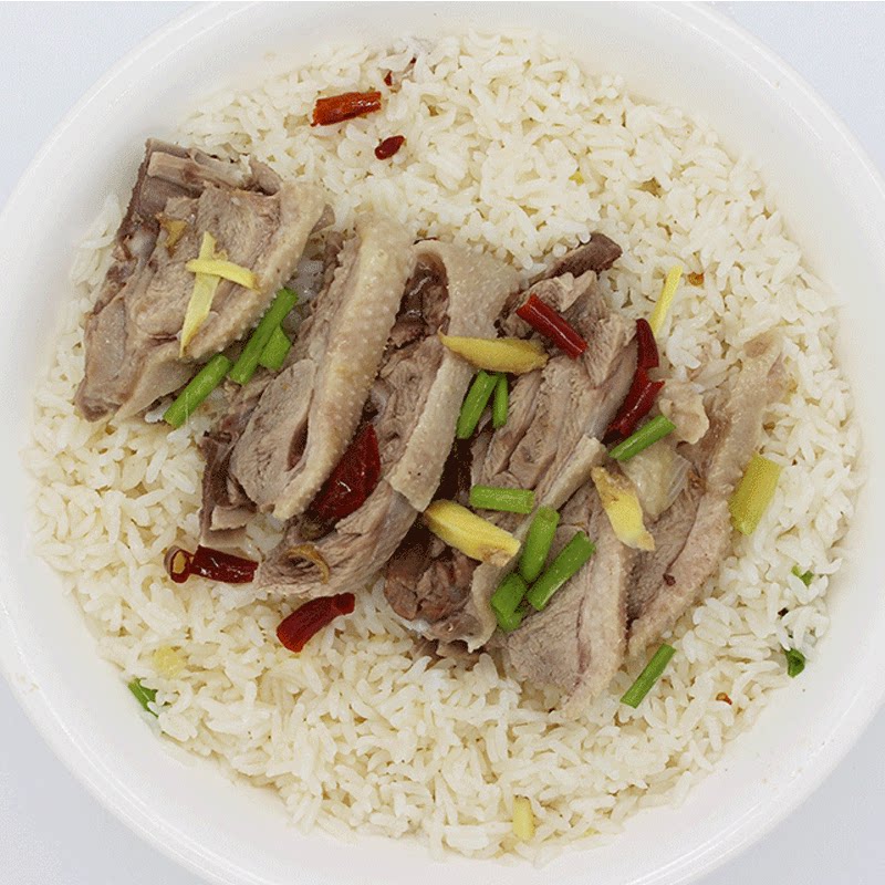 固始【鹅汤泡饭】汗鹅块方便米饭自煮自热多鹅肉速食饭