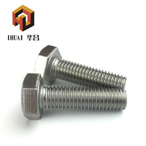 304 stainless steel hexagon screw cutting edge hexagon bolt DIN933 full tooth lengthened M10*12-200
