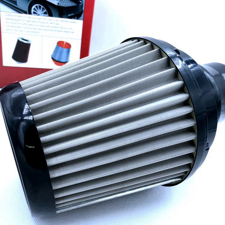 Sửa đổi dòng chảy cao thép không gỉ nấm đầu xe air intake sửa đổi phần 65 MÉT lọc nấm head nâng điện