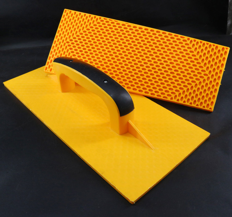 塑料抹灰板 抹泥板 打磨墙木锉 泥抹子 麻面砂板 钢化抹灰板刮板_双氙