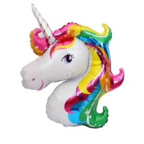 ins net red unicorn balloon large cartoon birthday party aluminum membrane balloon birthday 100 days decoration decoration