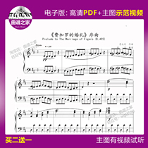 1-33 Mozart-Figaros Wedding Overture K 492 Mozart Piano Score