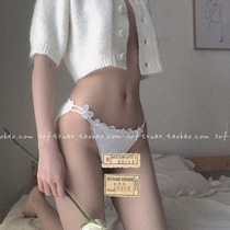 SOFTRUAN Alfeis little butterfly homemade design sense A pair of sexy low-waisted panties