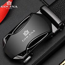 Cuccis mens pure belt belt male business young mens pants leading buckle