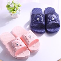 New summer residence hotel hotel with bath bathroom slippers couple soft-soled non-slip with room support shoes mens appropriation