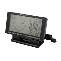 CD60 car thermometer car dual thermometer car compass calendar clock multi-function five in one