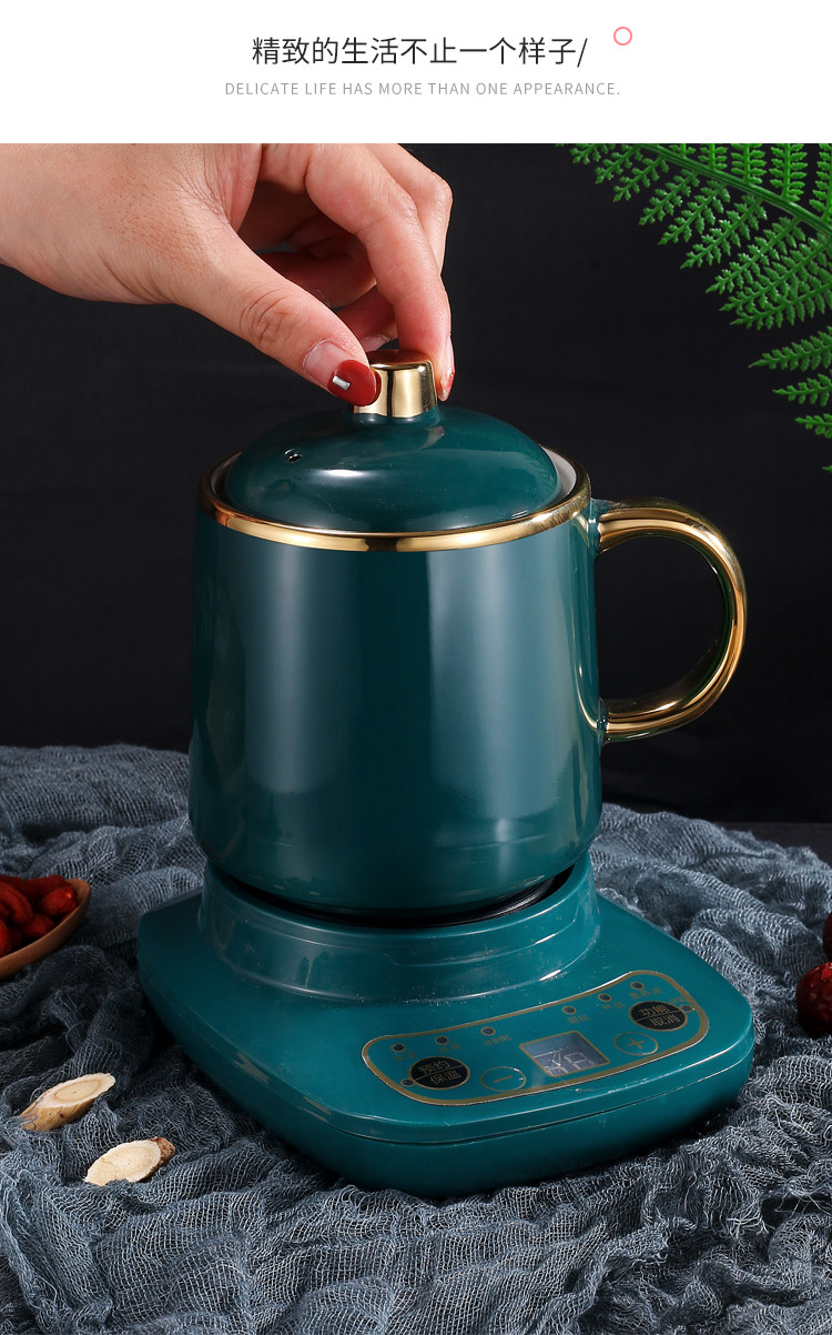 多功能养生杯电炖杯自动办公室煮茶杯迷你煮粥杯电加热奶杯小炖杯
