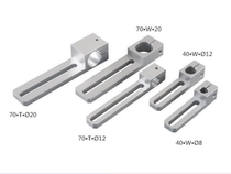 Manipulator clamp connecting bracket stainless steel tube fixing clamp runner bracket slip 40 70 bracket 8 10