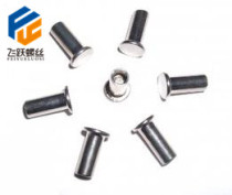 GB875 flat head half hollow rivet aluminium flat head rivet M5 * 6 8 10 12 16-30 16-30 100 only)