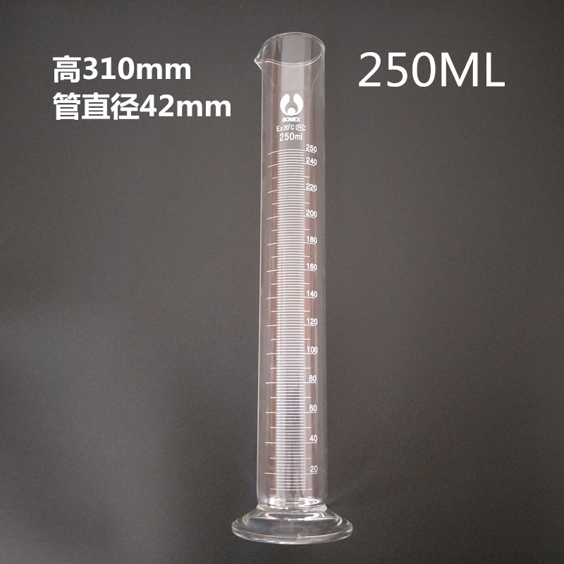 glass measuring cup with graduated glass measuring cylinder 100ml250ml500ml laboratory straight measuring cup 1000ml