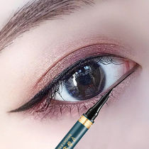 (West Subs equivalent) Eye Line Pen waterproof and anti-perspiration Lasting Unseasonated Color Slim head ultra-fine student female newffider