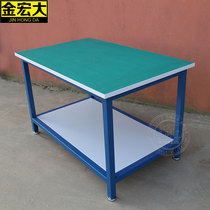 Jinhong Hongda anti-static workbench console double electronic factory assembly line work table size customization