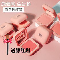 Li Jiaqi Recommended Gogo Dance Naked Makeup Gas Orange Blush Fix Natural Naked Makeup Student Party Affordable