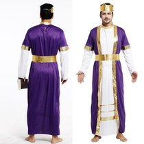 Halloween adult masquerade costume male Middle East Arab prince king clothes Arab sheikh costumes