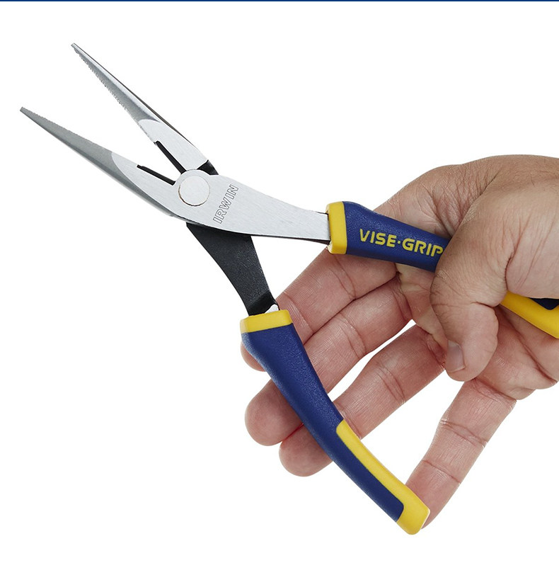尖嘴钳6"/165mm,尖嘴钳8"/215mm,6"/165mm 沾塑柄,弯嘴钳6"/150