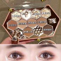 hold live eye shadow earth color brown matt pearls bright crystal crystal low saturation holdlive eye shadow disc