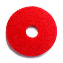 3M cleaning pad 17 inch red cleaning pad red chip washing machine ground cleaning pad with needle plate use