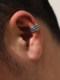 Mengke Sterling Silver Ear Bone 클립 귀 피어싱 남성과 여성 기질이없는 싱글 피어싱 천막 동물 얼굴 레트로 트렌디 한 남자 귀 클립 스터드 오리지널 Mengke Sterling Silver Ear Bone 클립 귀 피어싱 남성과 여성 기질이없는 싱글 피어싱 천막 동물 얼굴 레트로 트렌디 한 남자 귀 클립 스터드 오리지널