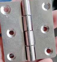 Stainless steel hinge set to be made to customize the machining
